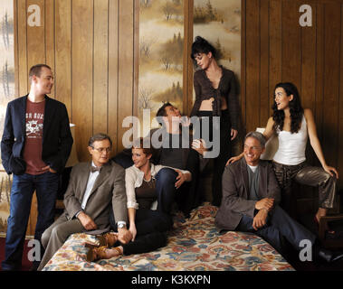 NAVY NCIS: NAVAL KRIMINELLEN UNTERSUCHUNGSDIENST aka NCIS SEAN MURRAY als Special Agent Timothy McGee, DAVID MCCALLUM als Dr. Donald Mallard, Lauren Holly als NCIS-Direktor Jenny Shepard, Michael Weatherly als Special Agent Anthony DiNozzo, Pauley Perrette als Abtei Sciuto, Mark Harmon als Special Agent Jethro Gibbs, Cote de Pablo als Ziva David Datum: 2003 Stockfoto