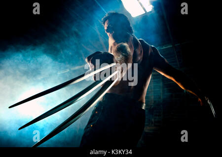 X-Men Origins: Wolverine HUGH Jackman Datum: 2009 Stockfoto