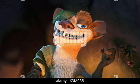 ICE AGE: DAWN DER DINOSAURIER aka ICE AGE 3 Simon Pegg stimmen Buck Datum: 2009 Stockfoto