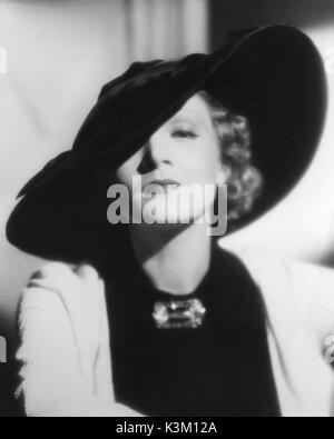 MARLENE DIETRICH deutsche Schauspielerin geboren Stockfoto