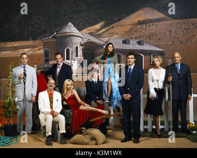 ARRESTED DEVELOPMENT Series, 2 TONY HALE als Byron Buster Bluth, DAVID CROSS als Tobias Funke, WILL ARNETT als Job Bluth, PORTIA DE ROSSI wie Lindsay Bluth Funke, Michael Cera als George Michael Bluth, ALIA SHAWKAT, wie Mae Maeby Funke, Jason Bateman als Michael Bluth, JESSICA WALTER als Lucille Bluth, Jeffrey Tambor als George Bluth Datum: 2003 Stockfoto