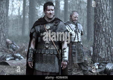 Hauptmann Michael Fassbender, Liam Cunningham Hauptmann Datum: 2010 Stockfoto