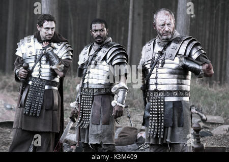 Hauptmann JJ Feild, Noel Clarke, Liam Cunningham Hauptmann Datum: 2010 Stockfoto