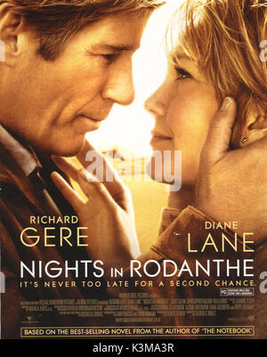 NIGHTS IN RODANTHE RICHARD GERE, Diane Lane Datum: 2008 Stockfoto