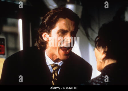 AMERICAN PSYCHO [US2000] Christian Bale als Patrick Bateman Datum: 2000 Stockfoto