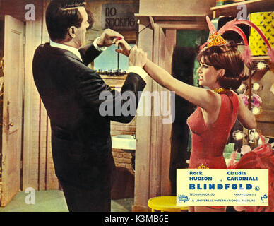 Augenbinde [USA 1965] Rock Hudson, Claudia Cardinale Datum: 1965 Stockfoto