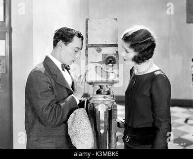 Der KAMERAMANN [USA 1928] Buster Keaton, MARCELINE Day Date: 1928 Stockfoto