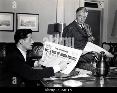 Kraft des Bösen [USA 1948] John Garfield, [?] PAUL McVEY Datum: 1948 Stockfoto