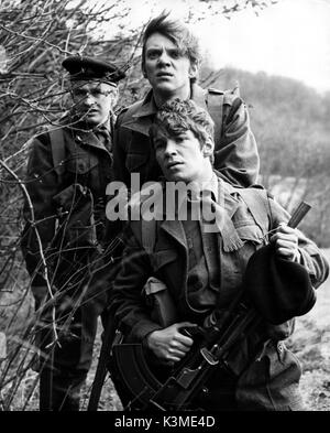 Wenn... [BR 1968] [L - R] David Holz, MALCOLM MCDOWELL, RICHARD WARWICK [vorne] Datum: 1968 Stockfoto