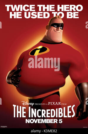 Die Unglaublichen - The Incredibles [USA 2004] CRAIG T NELSON stimmen Bob Parr/Incredible Datum: 2004 Stockfoto