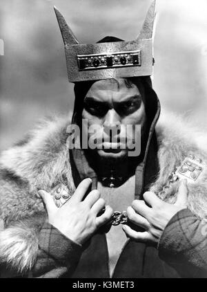 MACBETH [USA 1948] Orson Welles als MacBeth Datum: 1948 Stockfoto