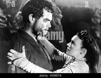 MACBETH [USA 1948] als MacBeth Orson Welles, JEANETTE NOLAN als Lady MacBeth Datum: 1948 Stockfoto