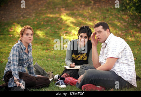 MEAN GIRLS [USA 2004] [L - R] LINDSAY LOHAN, Lizzy Caplan, DANIEL FRANZESE Datum: 2004 Stockfoto