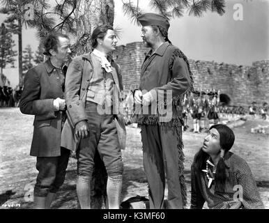 NORTHWEST PASSAGE [USA 1940] Walter Brennan, Robert Young, DONALD MACBRIDE, [Unbekannter] Datum: 1940 Stockfoto