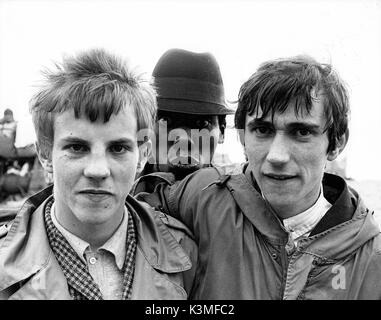 1979 QUADROPHENIA [BR] [L - R] GARY SHAIL, TREVOR LAIRD, PHIL DANIELS Datum: 1979 Stockfoto