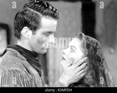 RED RIVER [USA 1948] Montgomery Clift, JOANNE DRU Datum: 1948 Stockfoto