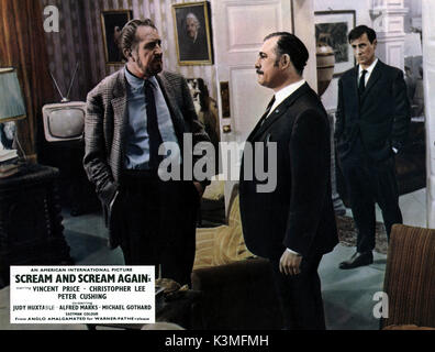 Schreien und schreien wieder [BR 1970] Vincent Price, ALFRED MARKS Datum: 1970 Stockfoto