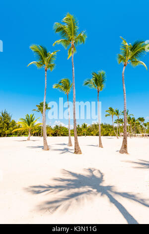 Juanillo Beach (playa Juanillo), Punta Cana, Dominikanische Republik. Stockfoto