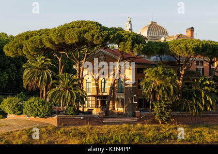 Die Tiberinsel im Abendlicht, Rom, Italien Stockfoto