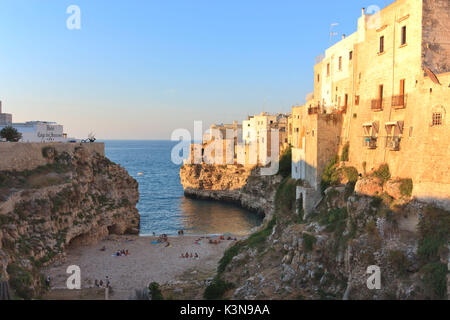 Polignano a Mare - Apulien - Italien Stockfoto