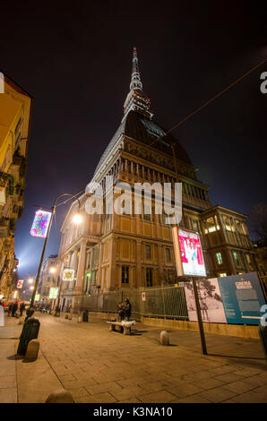 Mole Antonelliana (Turin, Piemont, Italien) Stockfoto