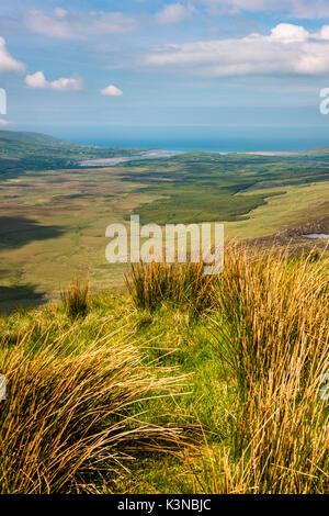 Connor Pass, der Halbinsel Dingle in der Grafschaft Kerry, Provinz Munster, Irland, Europa. Stockfoto