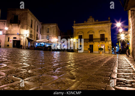 Europa, Italien, Sizilien, Provinz Trapani, Erice. Stockfoto