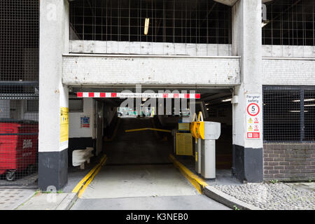 Michael Blampied's Welbeck Street car park auf Welbeck Street, London, W1, UK Stockfoto