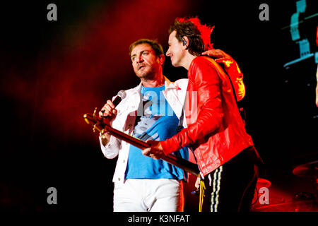 Treviso, Italien, 31. August 2017 Duran Duran live zu Hause Festival © Roberto Finizio / alamy Leben Nachrichten Stockfoto