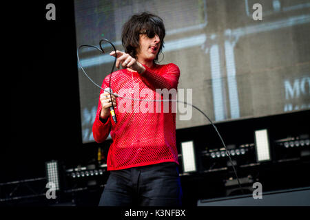 Treviso, Italien, 31. August 2017 Die Schrecken Live at Home Festival © Roberto Finizio / alamy Leben Nachrichten durchführen. Stockfoto