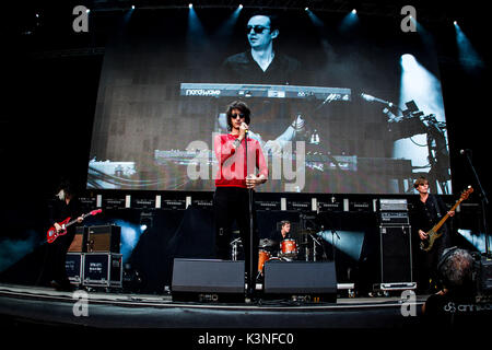 Treviso, Italien, 31. August 2017 Die Schrecken Live at Home Festival © Roberto Finizio / alamy Leben Nachrichten durchführen. Stockfoto