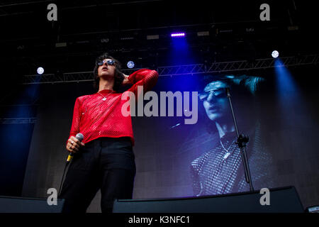 Treviso, Italien, 31. August 2017 Die Schrecken Live at Home Festival © Roberto Finizio / alamy Leben Nachrichten durchführen. Stockfoto