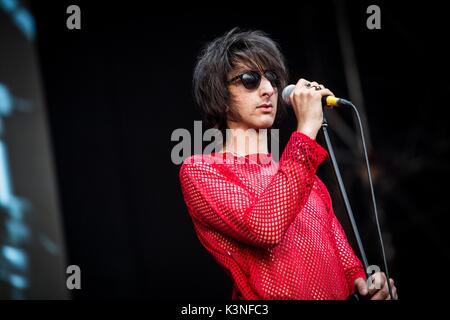 Treviso, Italien, 31. August 2017 Die Schrecken Live at Home Festival © Roberto Finizio / alamy Leben Nachrichten durchführen. Stockfoto