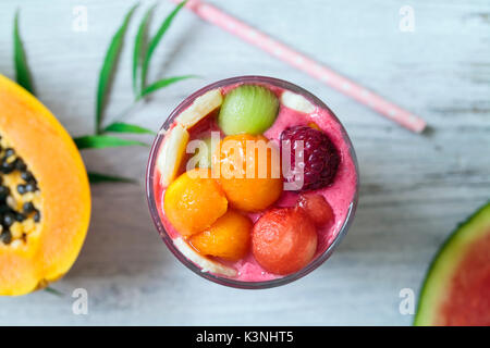 Tropical smoothie Stockfoto