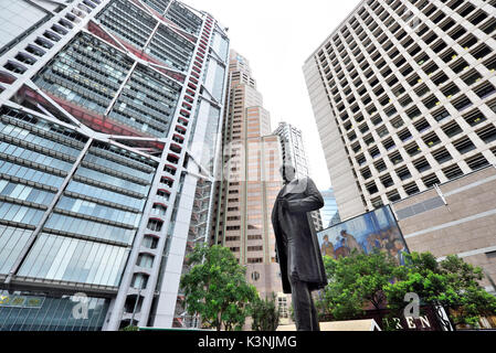 Hongkong, China-jun 8,2016: das Bürogebäude der HSBC in Hongkong. Stockfoto