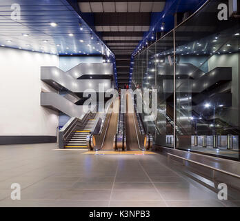 Die moderne neu erbaute Bahnhof Reading auf der Great Western mainline Stockfoto