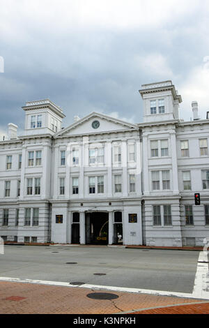 Latrobe Gate (Tor), Washington Navy Yard, M Street NW, Washington DC Stockfoto