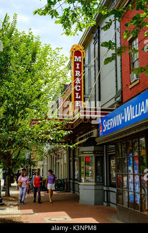 Wunder Theater, 535 SE 8th Street, Washington DC Stockfoto