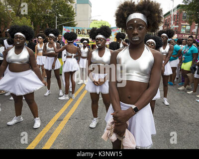 Brooklyn, USA. 2. September 2017. Die 50. jährlichen karibischen Karneval in Brooklyn, NY, USA. Stockfoto