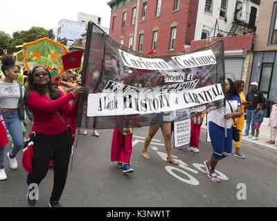 Brooklyn, USA. 2. September 2017. Die 50. jährlichen karibischen Karneval in Brooklyn, NY, USA. Stockfoto