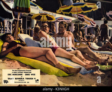 Die RIVIERA TOUCH [BR 1966] [?] SUZANNE LLOYD, ERIC MORCAMBE, ERNIE WISE Datum: 1966 Stockfoto