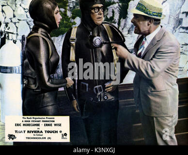 Die RIVIERA TOUCH [BR 1966] [L - R] SUZANNE LLOYD, Eric Morecambe, ERNIE WISE Datum: 1966 Stockfoto