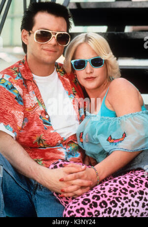 TRUE ROMANCE [USA 1993] BRAD PITT, MICHAEL RAPPAPORT, CHRISTIAN SLATER, Patricia Arquette Datum: 1993 Stockfoto