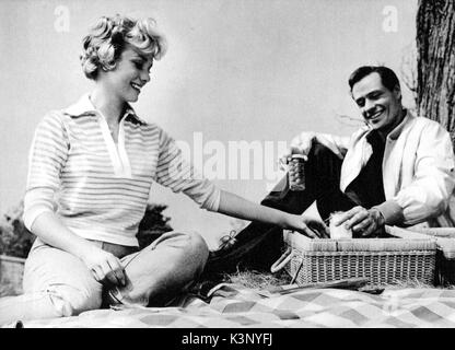 Der WELT, DEM FLEISCH UND DEM TEUFEL [USA 1959] INGER STEVENS, Harry Belafonte Datum: 1959 Stockfoto