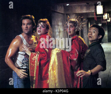 BIG Trouble In Little China [USA 1986] Kurt Russell, KIM CATTRALL, SUZEE PAI, DENNIS DUN Datum: 1986 Stockfoto