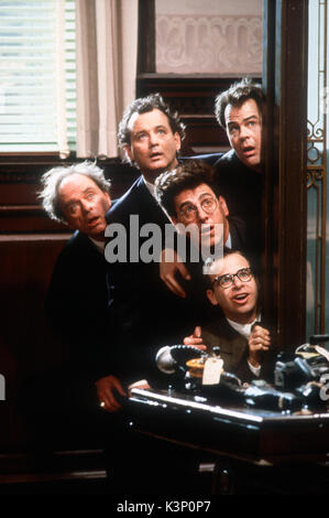 GHOSTBUSTERS 2 [USA 1989] [L - R] HARRIS YULIN, Bill Murray, Dan Aykroyd, Harold Ramis [Mitte] [unten] Rick Moranis Datum: 1989 Stockfoto