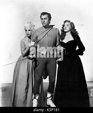 SCARAMOUCHE [USA 1952] Janet Leigh, Stewart Granger, ELEANOR PARKER Datum: 1952 Stockfoto