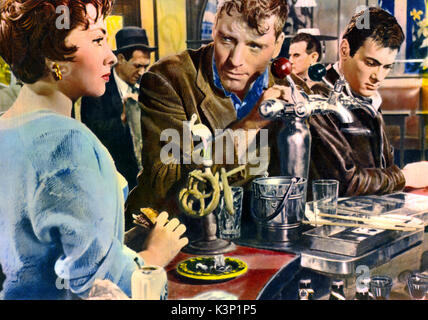 Trapez [USA 1956] [L - R] Gina Lollobrigida, Burt Lancaster, Tony Curtis Datum: 1956 Stockfoto