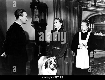 Der Bischof Frau [USA 1947] [L - R] David Niven, Loretta Young, Elsa Lanchester Datum: 1947 Stockfoto