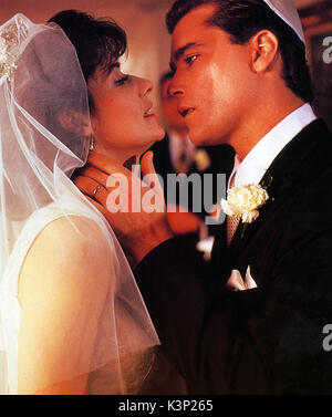 GOODFELLAS [USA 1993] Lorraine Bracco, Ray Liotta als Henry Hill Datum: 1993 Stockfoto